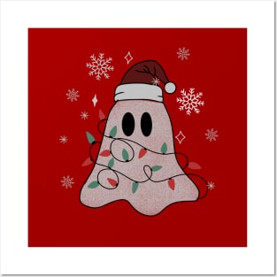 Ghost christmas Posters and Art